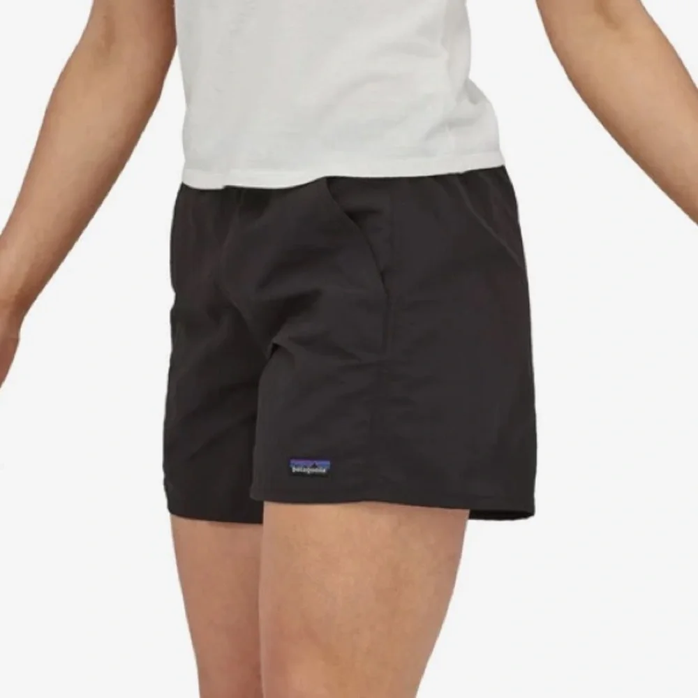 Black Patagonia Baggies 5 inch Shorts - Picture 2 of 9